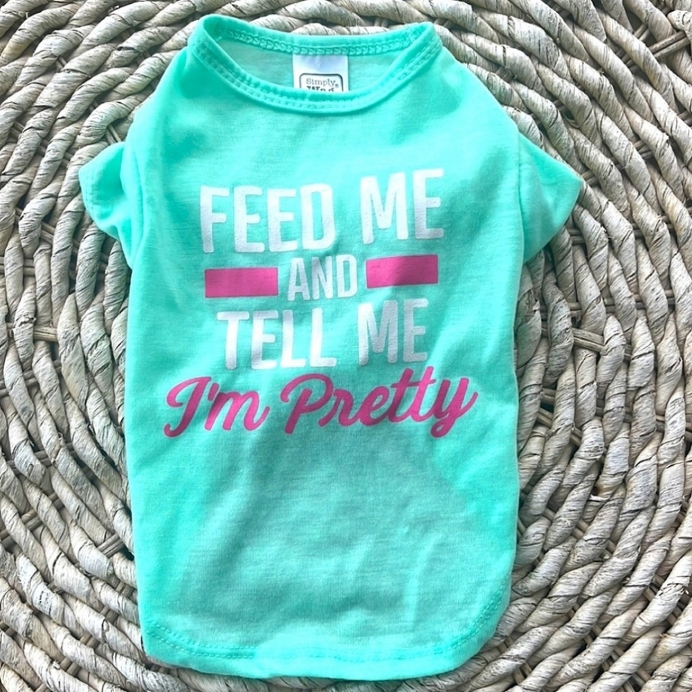 Adorable dog or cat shirt! Size small by Simply Wag